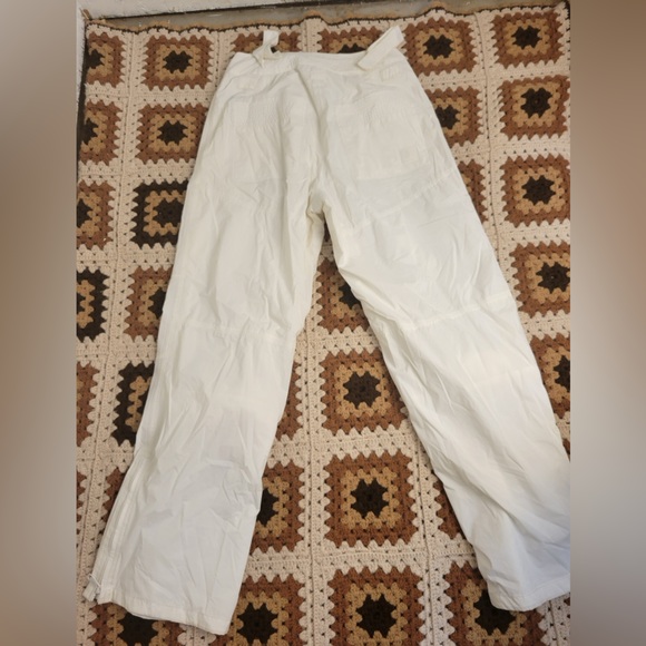 FP Movement by Free People Shred It White Ski Snowboard Pants Small - Picture 2 of 11